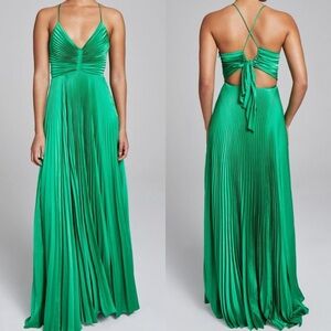 A.L.C. Green Maxi Dress